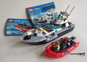 Lego 60129 Police Patrol Boat 60129-1 Prison Island City Policeboat Prisonisland