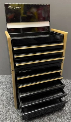 Snap-on Micro Mini Tool Box w/ Top & Bottom Chest PLEASE READ - Image 1 of 4