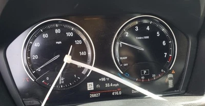 Cuadro medidor velocímetro original X1 2018-2022 26 k millas BMW Foto 1 de 4