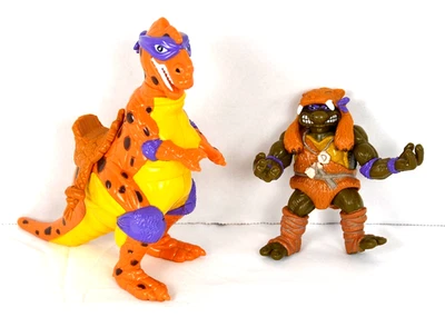 Teenage Mutant Ninja Turtles Cave Don & Trippy Tyrannosaurus 1993 Foto 1 de 3