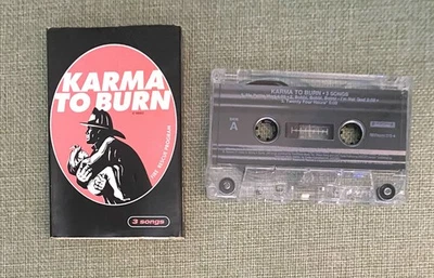 Karma to Burn         **PROMO CASSETTE**        Karma to Burn - 3 Songs - Image 1 of 2