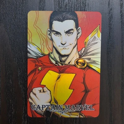 CARDDASS MASTERS CAPTAIN MARVEL SHAZAM DC Comics HoloFoil ACG Card D30 - Image 1 of 4