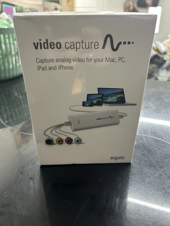 Elgato USB Analog Video Capture Device Mac PC, iPad, iPhone (New Sealed) - Image 1 of 3