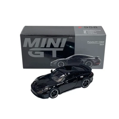 Modellino Auto Mini GT 1/64 Porsche 911 Dakar Black - Immagine 1 di 4