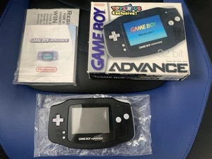 Nintendo Game Boy Advance GBA Jet Black Toys R Us Exclusive Complete In Box - Picture 1 of 16
