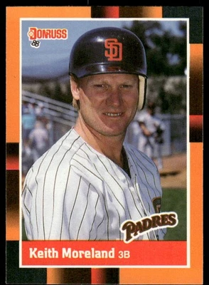 1988 Donruss Baseball's Best #266 Keith Moreland San Diego Padres Baseball Card - Image 1 of 2