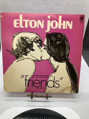 Elton John Friends Vintage Vinyl LP 1971 Paramount Record PAS-6004 - Image 1 of 4