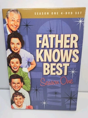 Father Knows Best: Season One (DVD, 1954, 4-Disc Set. Shout Factory) Jane Wyatt  Foto 1 de 4