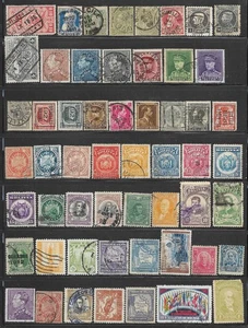 Classic Old Worldwide Stamp Packet Lot of 55 Stamps World Wide Collection used - Picture 1 of 1