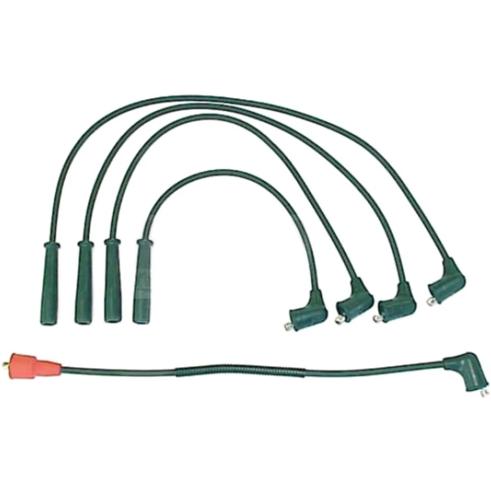 671-4008 Denso Set of 4 Spark Plug Wires for Pickup Mazda B2200 Truck 626 MX-6 - Image 1 of 1