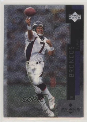 1998 Upper Deck Black Diamond John Elway #143 HOF - Image 1 of 2
