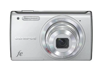 OLYMPUS Digital Camera 14 MP FE-5050 Silver 5x optical zoom FE-5050 SLV - Image 1 of 4