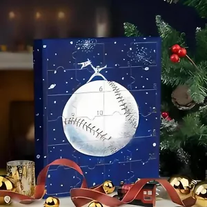 Christmas Advent Calendar 2024-24 Days Countdown Baseball Advent Calendar 2024 - Picture 1 of 5