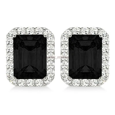 Gemstone Nero Naturale Onice Con Gemelli In Argento Sterling 925 #2379 - Immagine 1 di 4