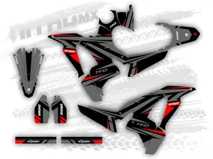 Graphics Kit fits Honda CRF 250 300 RALLY 2021 2022 2023 2024 Decals Stickers - Bild 1 von 1