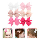  12 Pcs Hair Barrettes for Women Girls Small Bows Accessories