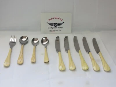 Tenedor de cuchillo usado Fiesta genuino necesita cucharas reparadas necesita reparación ¡Envío gratuito! Foto 1 de 4