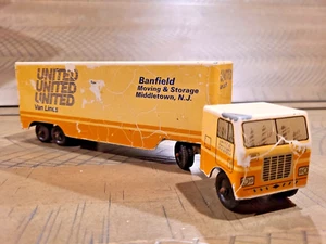 Ralstoy Semi-Truck & Trailer United Van Lines, Banfield Moving & Storage Diecast - Picture 1 of 14