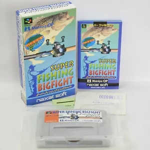 Super FISHING BIG FIGHT Bigfight Super Famicom Nintendo 4282 sf - Picture 1 of 6
