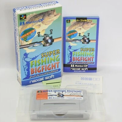 Super FISHING BIG FIGHT Bigfight Super Famicom Nintendo 4282 sf - Image 1 of 4