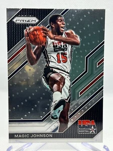 Inserto de baloncesto MAGIC JOHNSON 2022-23 Panini Prizm #7 EE. UU. - Imagen 1 de 2