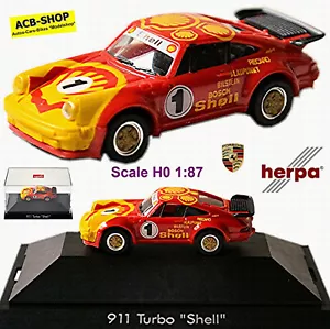 Porsche 911 Turbo G-Modello Tipo 930 Coupé 1974-89 Shell #1 - 1:87 Herpa 100533 - Foto 1 di 9