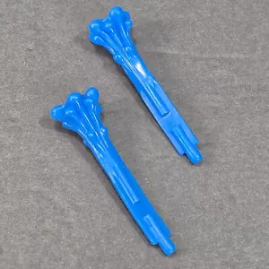 2 Imaginext Blue Water Missile Replacement Pieces Parts 2.5" Plastic Original - Picture 1 of 5