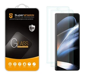 2X Supershieldz Tempered Glass Screen Protector for Samsung Galaxy Z Fold 5 5G - Picture 1 of 5