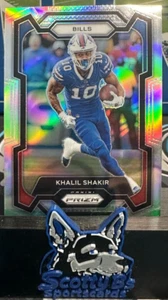 2023 Panini Prizm - Silver Prizm #33 Khalil Shakir - Bills - Picture 1 of 3