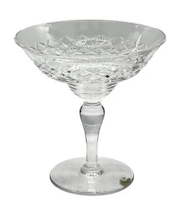 Stuart Crystal Comport Bowl Etched Made in England. - Picture 1 of 9