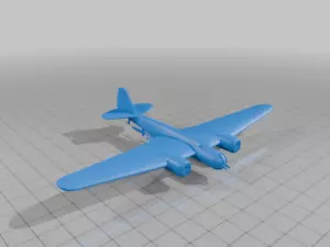 6mm/1:300th Resin Tupolev SB2M-100 - Foto 1 di 1