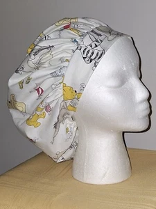 Winnie the Pooh Medical Surgical Bouffant Scrub Hat SIZE Medium - Picture 1 of 2
