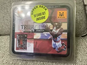 1999 Upper Deck Tribute To Michael Jordan Factory Sealed Lunch Box Set - Picture 1 of 3