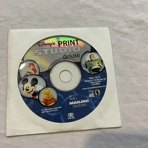 Disney's Print Studio Deluxe for NCR's Mailing Creations CD-ROM Disc - Picture 1 of 1