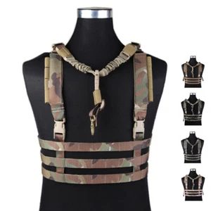 Emersongear MOLLE Low Profile Chest Rig ROC For Plate Carrier Tactical Vest - Picture 1 of 23