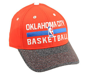 Adidas NBA Men's Oklahoma City Thunder Structured Flex Fit Hat