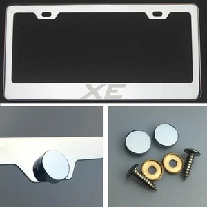 XE Esmalte Grabado Láser Acero Inoxidable Marco Tapa de Tornillo Cromado - Imagen 1 de 12