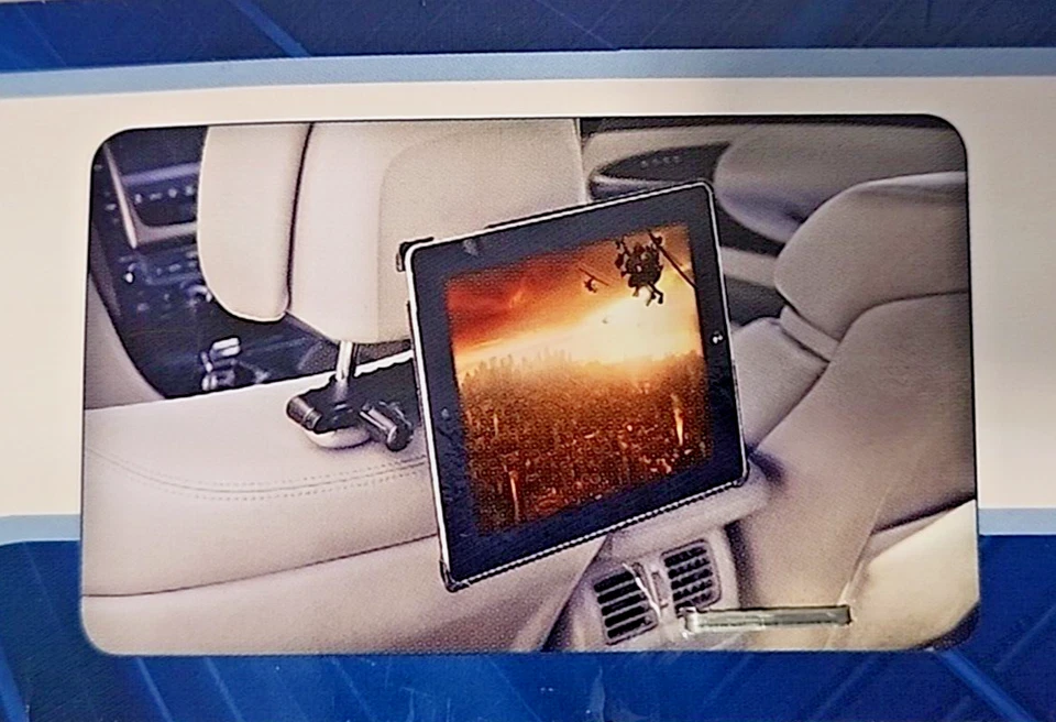 ARKON IPM3-RSHM Rear Seat Headrest Mount with Custom Holder for iPad3/iPad 2 NEW - Image 1 of 4