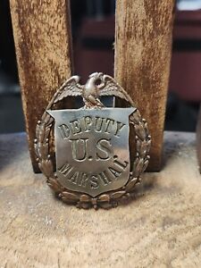 Vintage Deputy US Marshal Badge LAS & SCO Obsolete