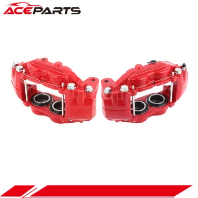 Pinzas de freno delanteras con par de soportes para Toyota Sequoia 2008-2015 Tundra 2007-15 Foto 1 de 4