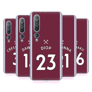 OFFICIAL WEST HAM UNITED FC 2021/22 PLAYERS HOME KIT GEL CASE FOR XIAOMI PHONES - Picture 1 of 21