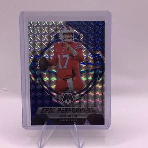 2023 Panini Mosaic Epic Performers Josh Allen Bills Silver Mosaic Prizm EP-JA - Picture 1 of 2