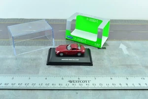 Welly Mercedes Benz SLS AMG Diecast Metal Burgundy 1:87 Scale HO - Picture 1 of 2