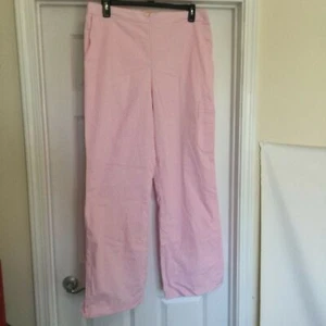 Live Sweet Womens Size 1x Pink Scrub Pants EUC - Picture 1 of 3