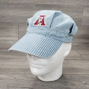 Vintage Railroad Engineer/Conductor Hat - University of Alabama Patch Cap - Picture 1 of 8