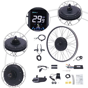 700C Electric Bike Bicycle Front Wheel Conversion Kit Motor Hub 1000W Brushless - Picture 1 of 14