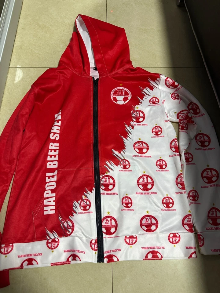 Nylon jacket hapoel beer sheva footboll israel - Image 1 of 3