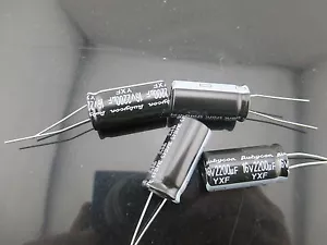 50pcs RUBYCON YXF 2200UF 16V 2200mfd Capacitor high frequency 105℃ 12.5*25mm - Picture 1 of 3