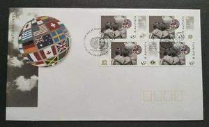 1995 Australia 50th Anniversary United Nations 4v Stamps FDC - Picture 1 of 2