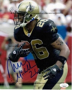 DEUCE McCALLISTER AUTOGRAPHED SIGNED 8x10 New Orleans Saints - JSA Authenticated - Picture 1 of 3